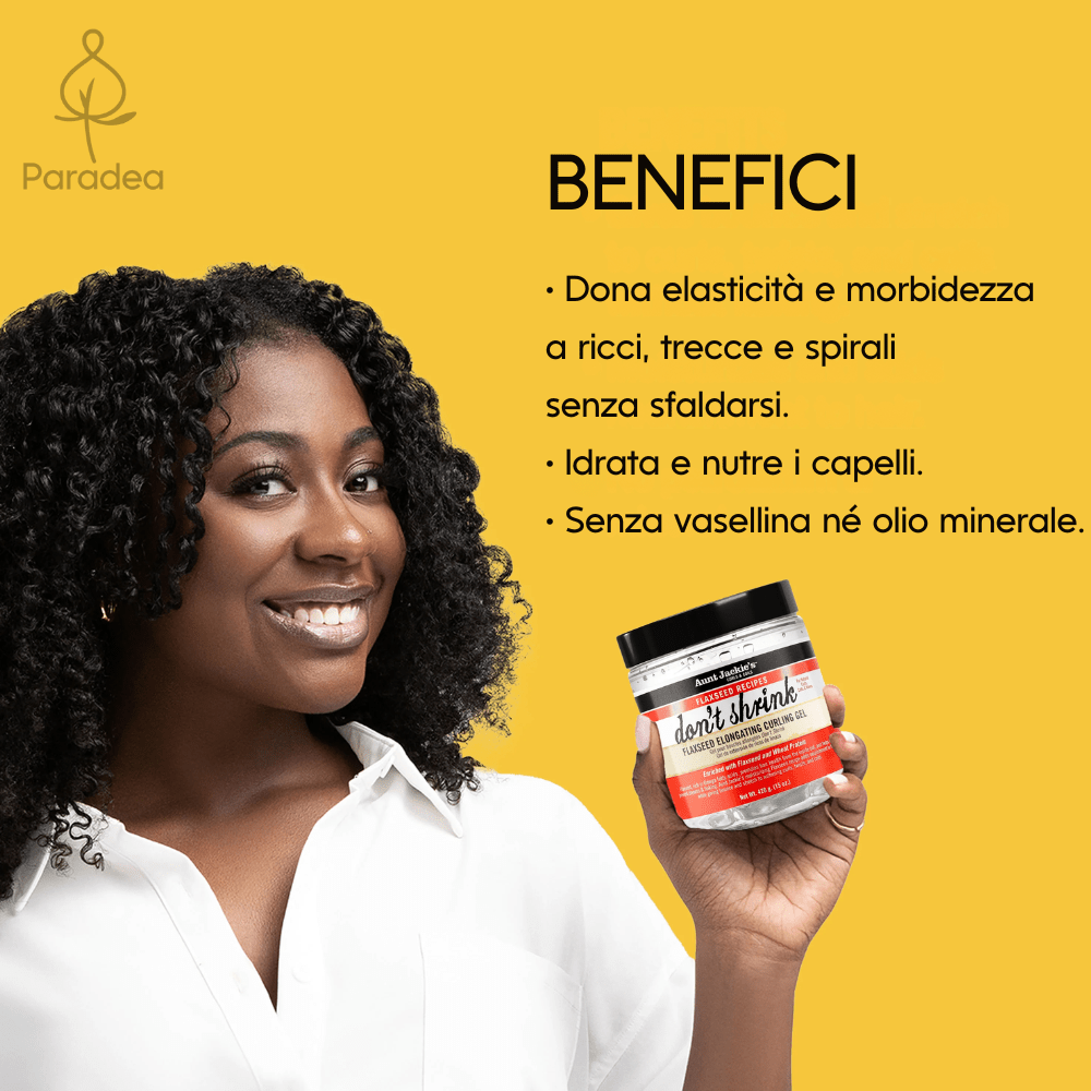 Aunt Jackie’s Don’t Shrink – Gel Definizione Capelli Ricci 426gr - Aunt Jackie's | Paradea