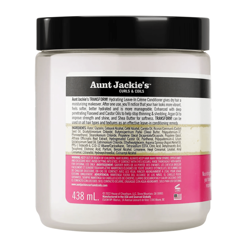 Aunt Jackie's Transform! Leave - In – Balsamo idratante senza risciacquo 426gr - Aunt Jackie's | Paradea