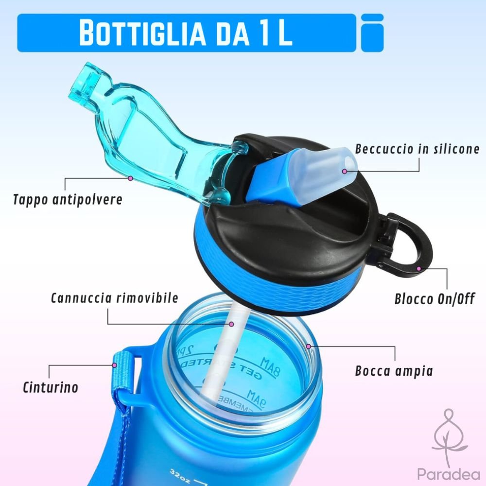 Borraccia Tritan 1 litro - Paradea | Paradea