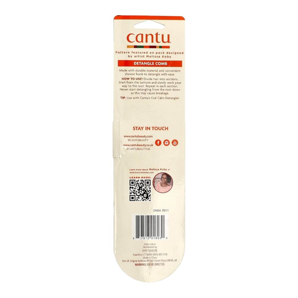 Cantu Detangle Sturdy Comb - Pettine districante - Cantu | Paradea