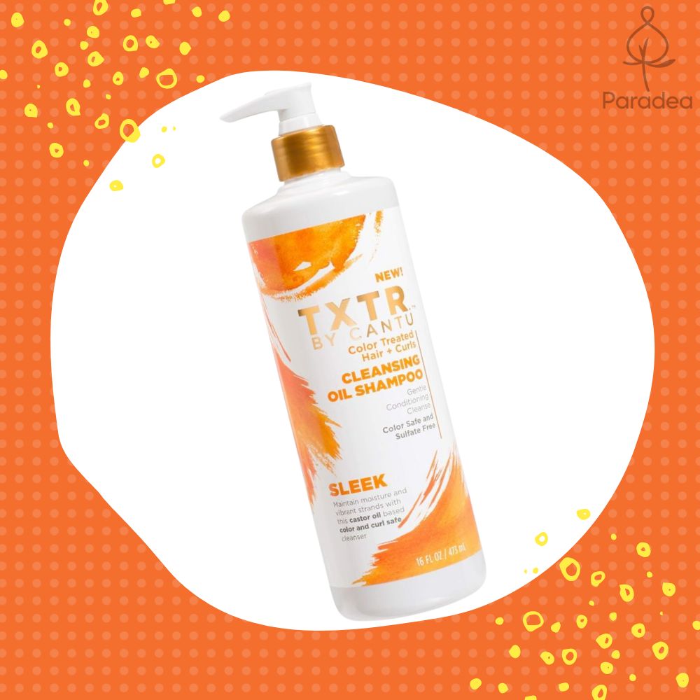 Cantu Txtr Sleek Cleansing Oil Shampoo - Shampoo capelli ricci e colorati 473 ml - Cantu | Paradea