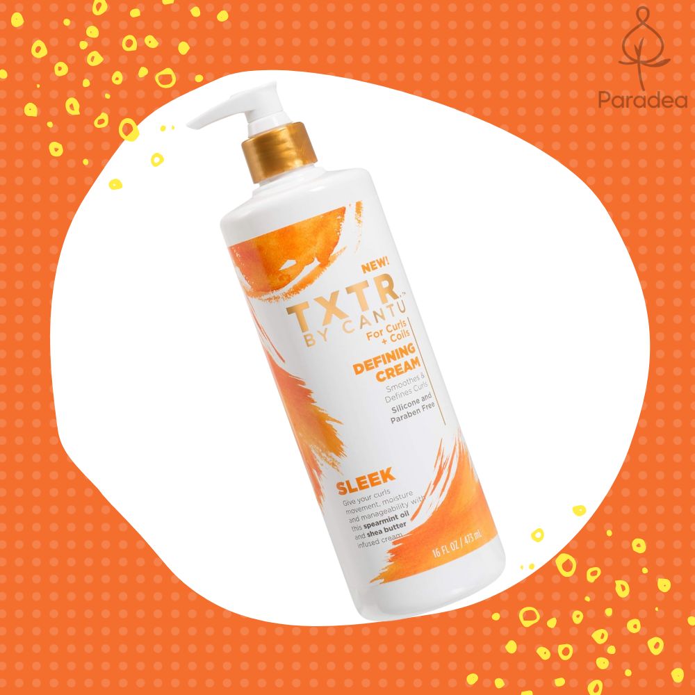 Cantu Txtr Sleek Defining Cream - Crema styling capelli ricci e mossi 473ml - Cantu | Paradea