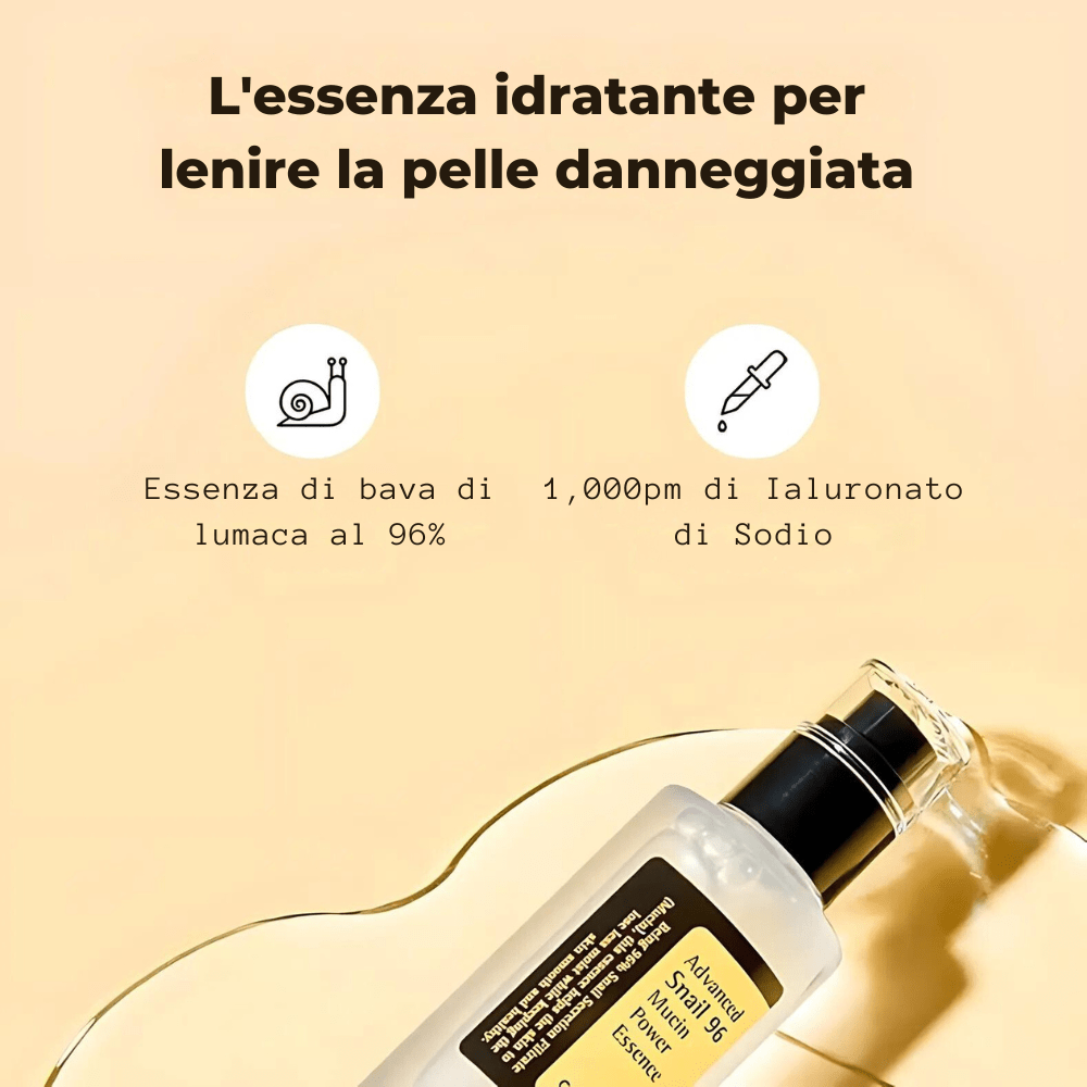 COSRX Advanced Snail 96 Mucin Power Essence - Essenza viso estratto bava di lumaca 100ml - COSRX | Paradea