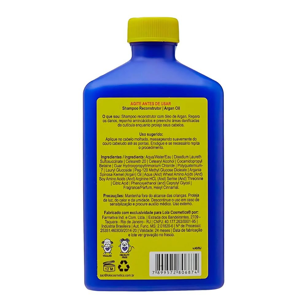 Lola Cosmetics Argan Oil - Shampoo 250ml - Lola Cosmetics | Paradea