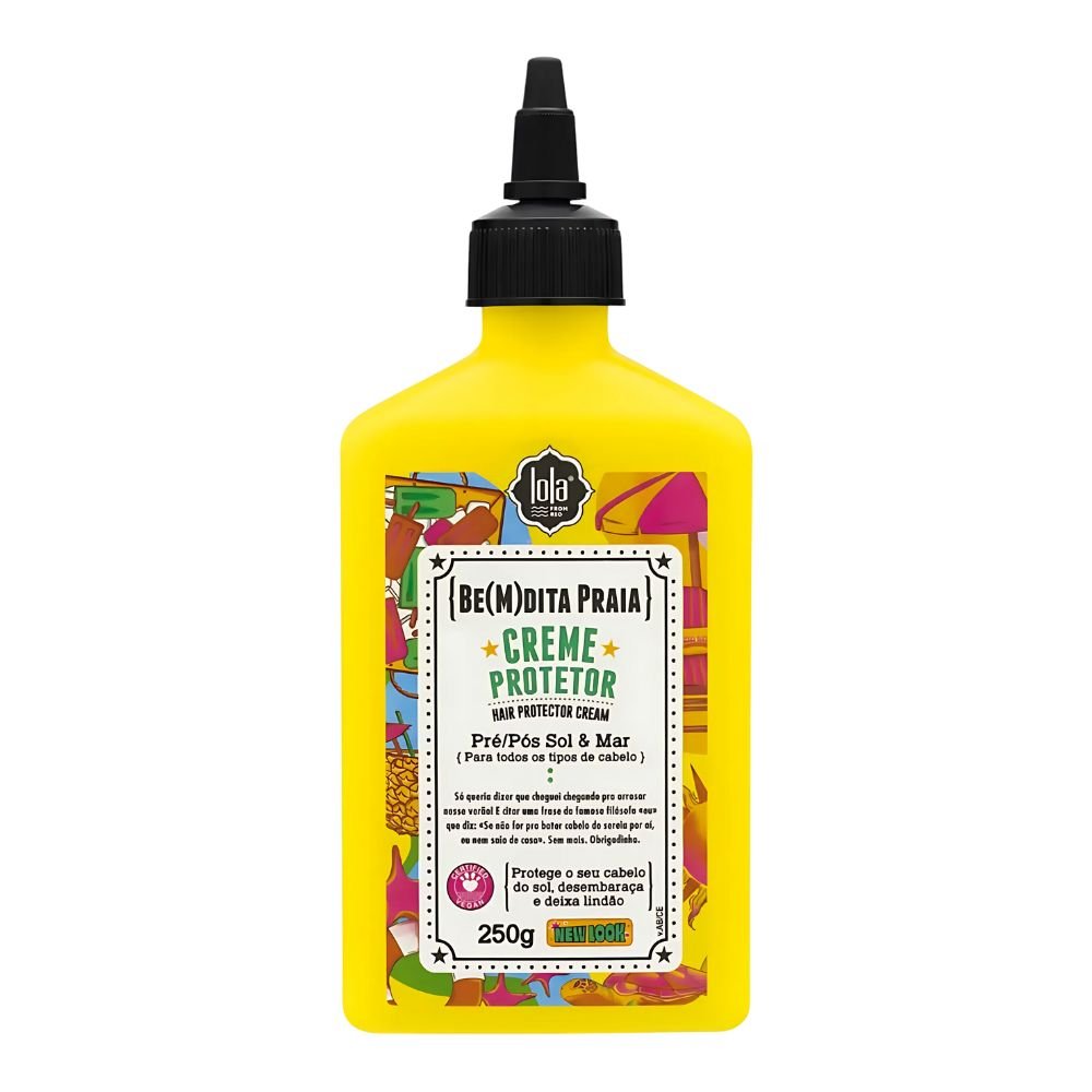 Lola Cosmetics Be(M)Dita Praia Creme Protetor - Protettore solare per capelli 250gr - Lola Cosmetics | Paradea