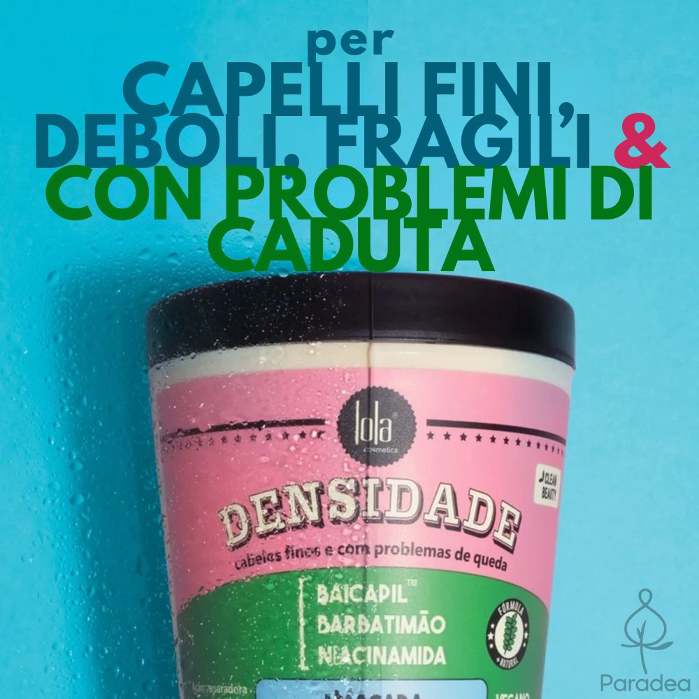Lola Cosmetics Densidade Máscara restauradora - Maschera capelli ristrutturante 230gr - Lola Cosmetics | Paradea
