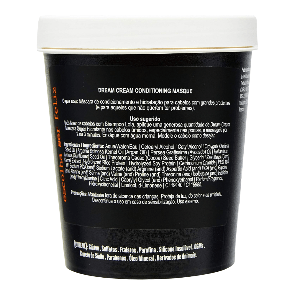 Lola Cosmetics Dream Cream - Maschera super idratante capelli 450gr - Lola Cosmetics | Paradea