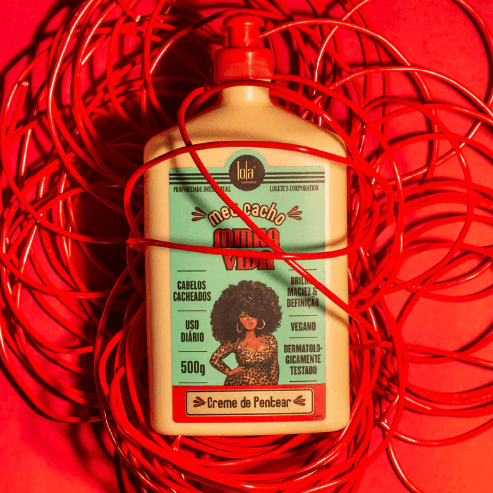 Lola Cosmetics Meu Cacho Minha Vida Creme de Pentear - Crema styling multifunzionale 500gr - Lola Cosmetics | Paradea