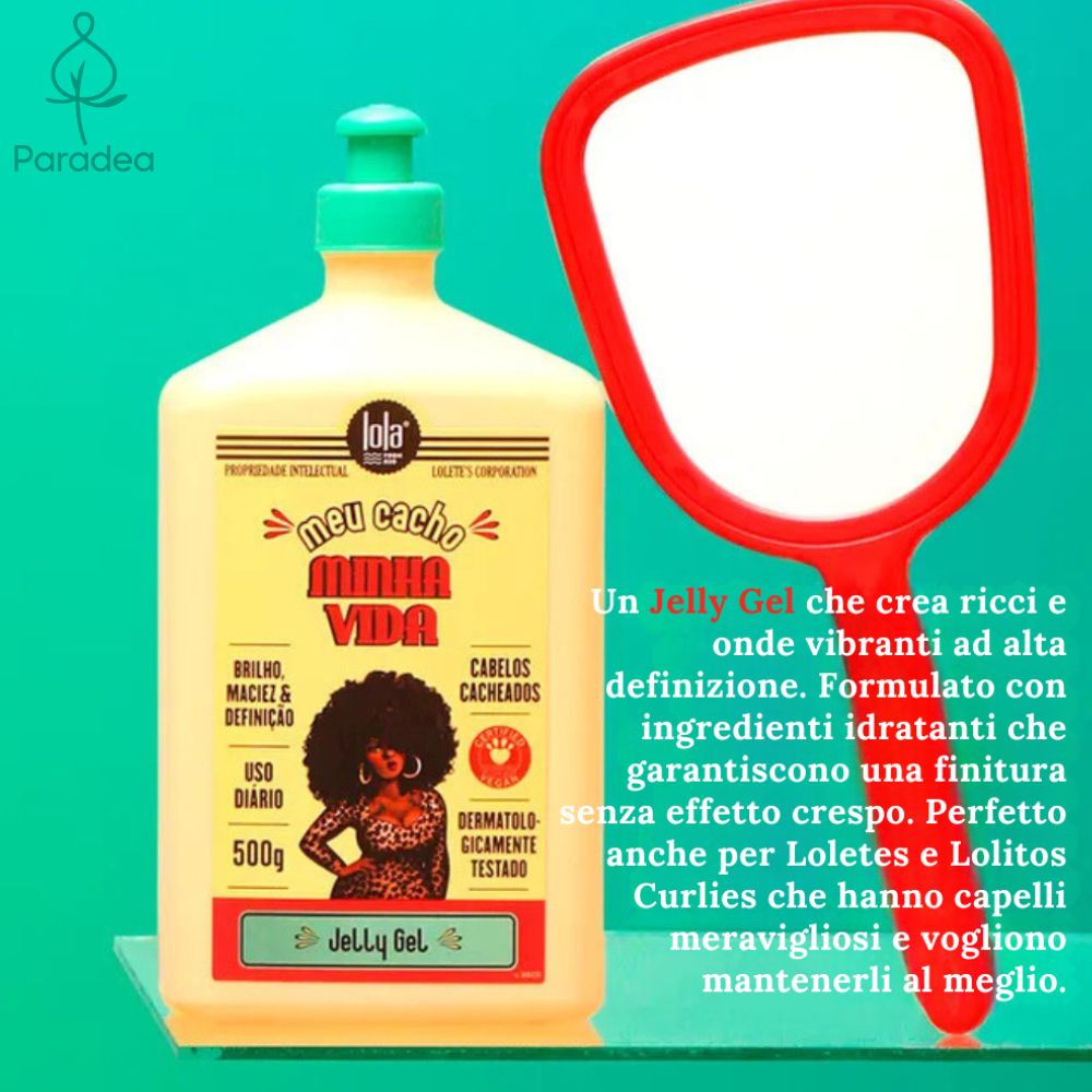 Lola Cosmetics Meu Cacho Minha Vida - Jelly Gel modellante 500gr - Lola Cosmetics | Paradea