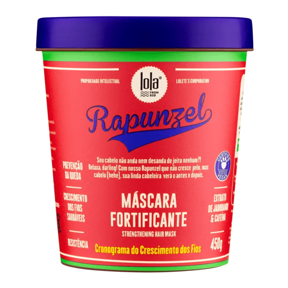 Lola Cosmetics Rapunzel Máscara Fortificante – Maschera Rinforzante Capelli 450gr - Lola Cosmetics | Paradea