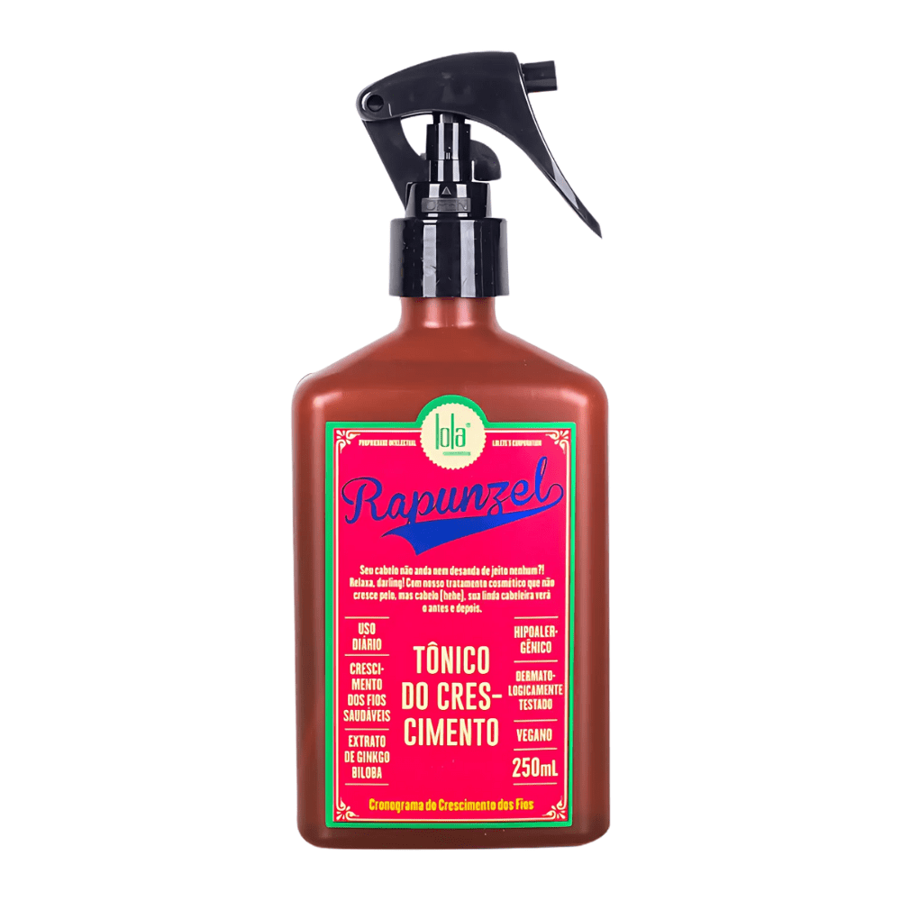 Lola Cosmetics Rapunzel Tônico do Crescimento - Tonico crescita 250ml - Lola Cosmetics | Paradea