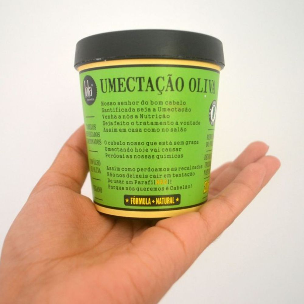 Lola Cosmetics Umectação Oliva Máscara de Umectação - Maschera capelli 200gr - Lola Cosmetics | Paradea