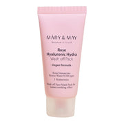 Mary&May Rose Hyaluronic Hydra Wash off Pack – Maschera viso 30gr - Mary&May | Paradea