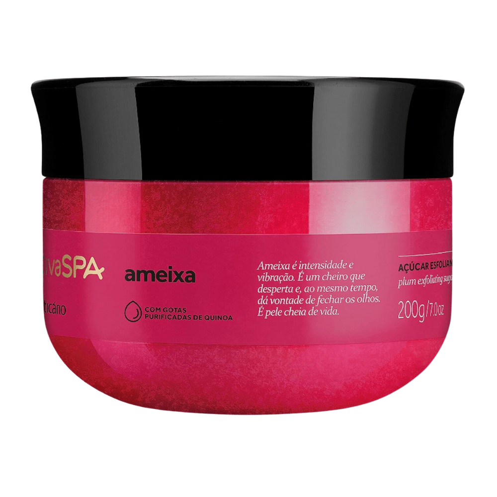 Nativa Spa Açúcar Esfoliante Óleo Ameixa - Scrub esfoliante Prugna 200gr - o Boticário | Paradea