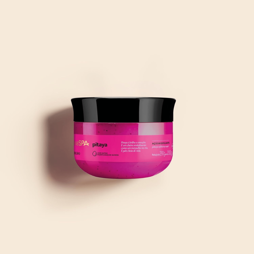 Nativa Spa Açúcar Esfoliante Pitaya - Scrub esfoliante Pitaya 200gr - o Boticário | Paradea