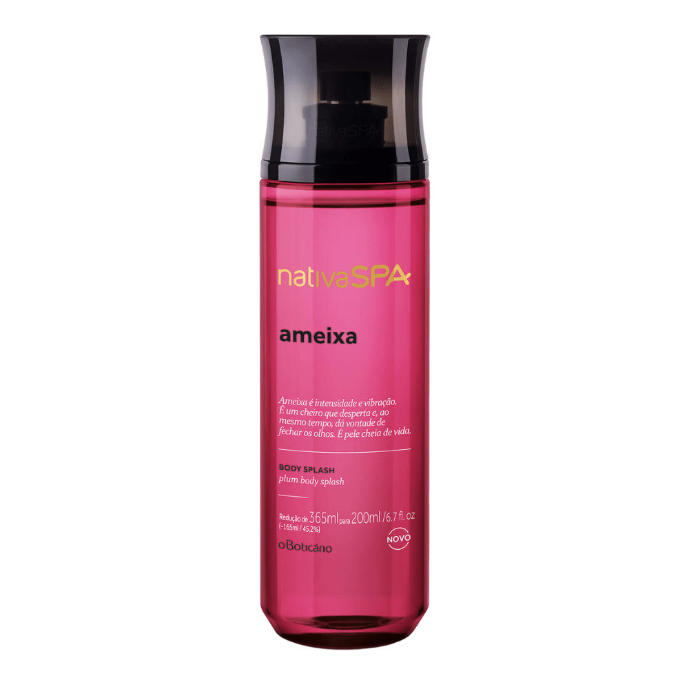 Nativa Spa Body Splash Ameixa - Eau de Cologne 200ml - o Boticário | Paradea