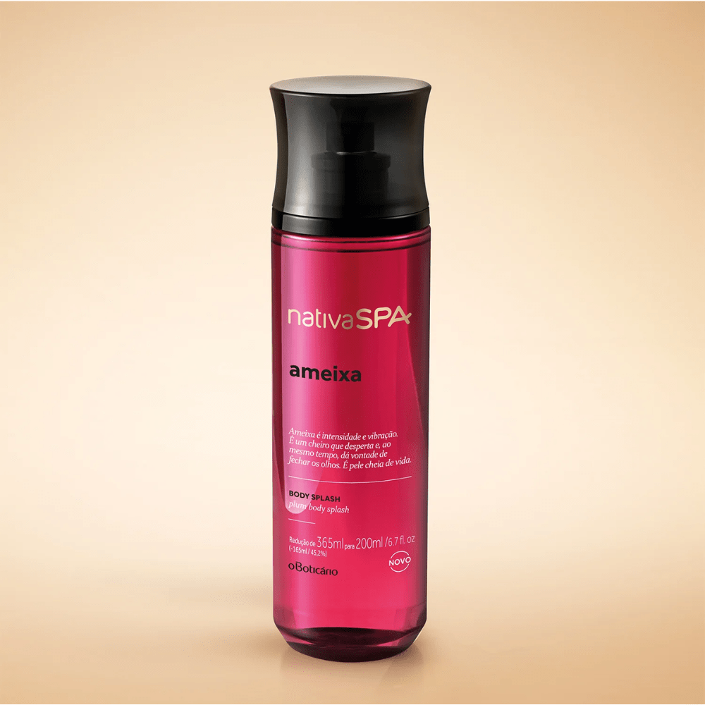 Nativa Spa Body Splash Ameixa - Eau de Cologne 200ml - o Boticário | Paradea