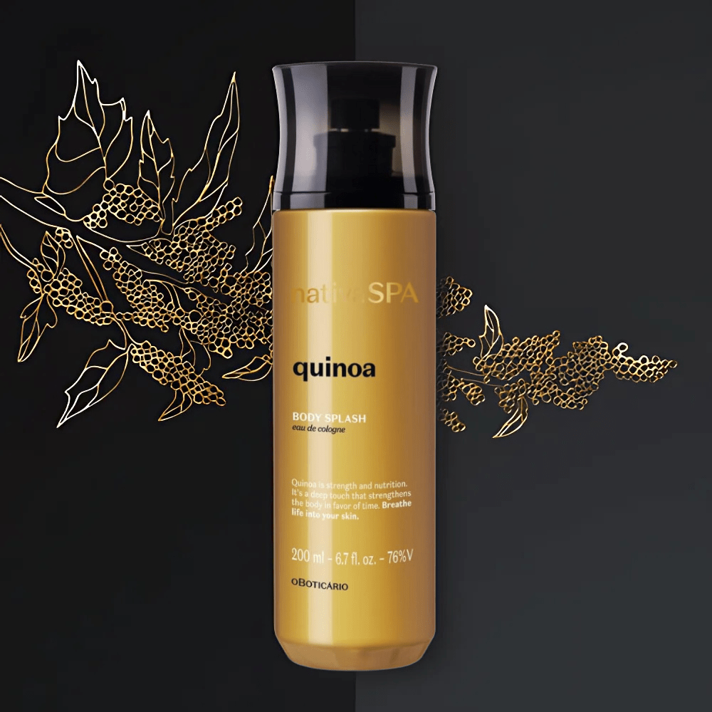 Nativa Spa Body Splash Quinoa - Eau de Cologne 200ml - o Boticário | Paradea