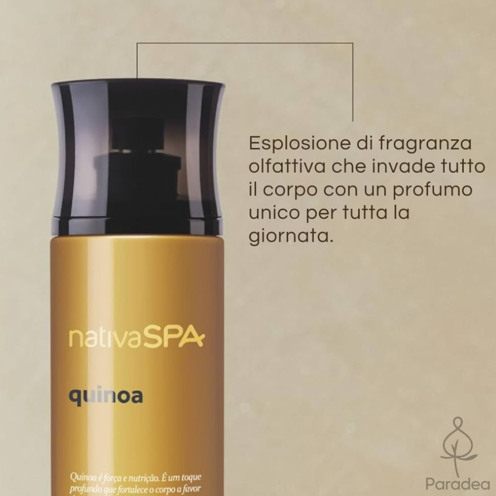 Nativa Spa Body Splash Quinoa - Eau de Cologne 200ml - o Boticário | Paradea