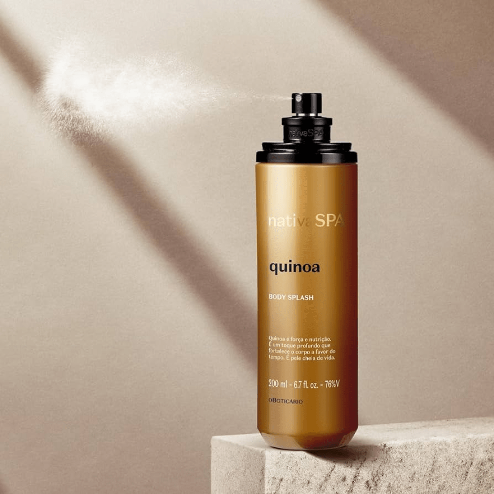 Nativa Spa Body Splash Quinoa - Eau de Cologne 200ml - o Boticário | Paradea