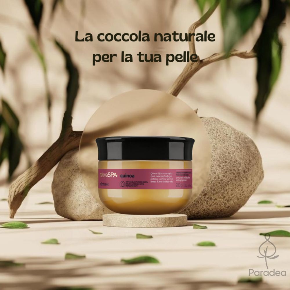Nativa Spa Creme Antissinais Quinoa – Crema collo décolleté e braccia 200gr - o Boticário | Paradea