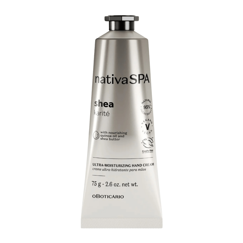 Nativa Spa Creme de Mãos Karité - Crema mani ultra idratante Karité 75gr - o Boticário | Paradea