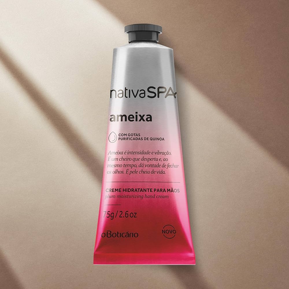 NATIVA SPA Creme para mãos Ameixa - Crema mani Prugna 75gr - o Boticário | Paradea