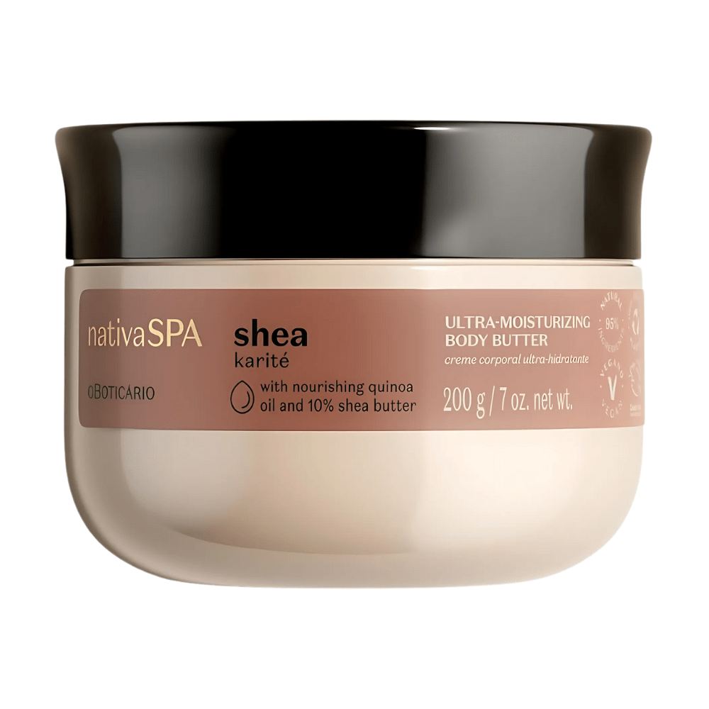 Nativa Spa Creme Ultra Hidratante Karité - Crema ultra idratante Karité 200gr - o Boticário | Paradea