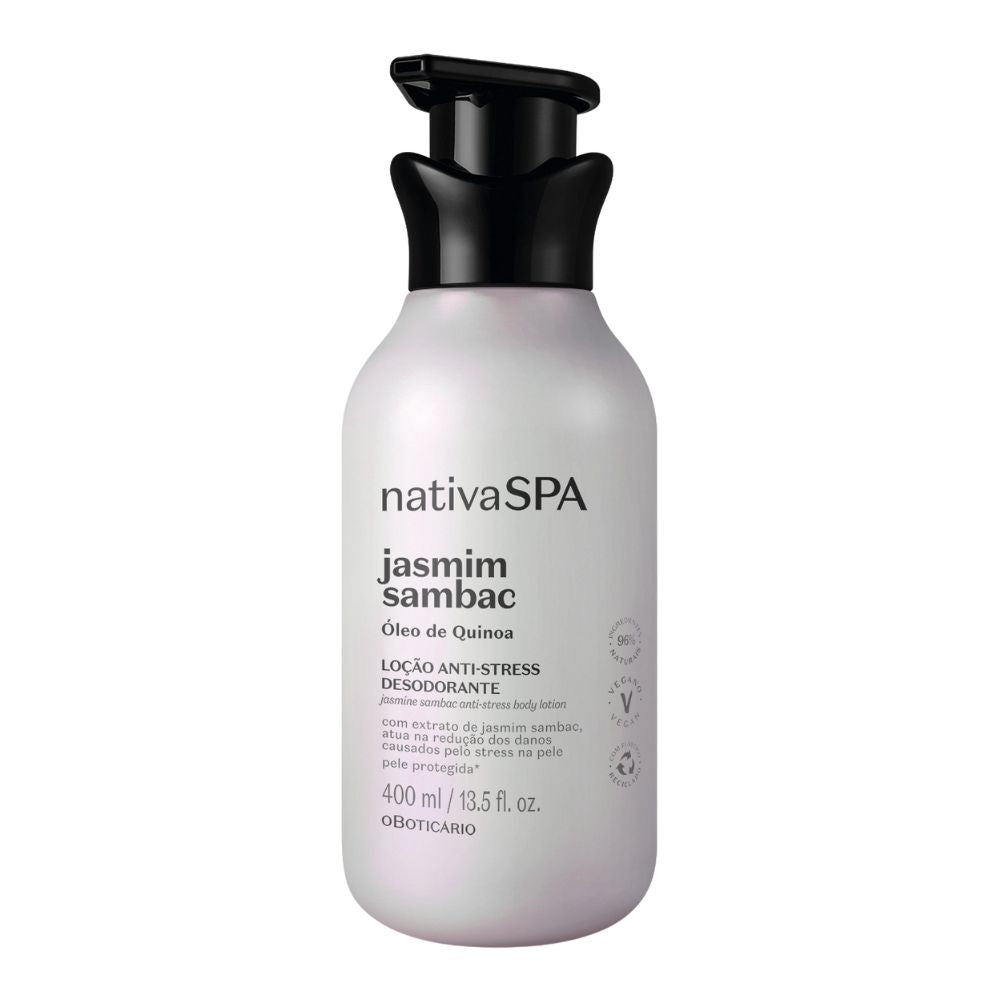 Nativa Spa Jasmine Sambac – Lozione corpo idratante Gelsomino 400ml - o Boticário | Paradea