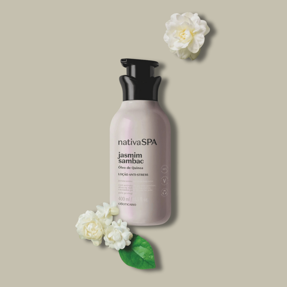 Nativa Spa Jasmine Sambac – Lozione corpo idratante Gelsomino 400ml - o Boticário | Paradea
