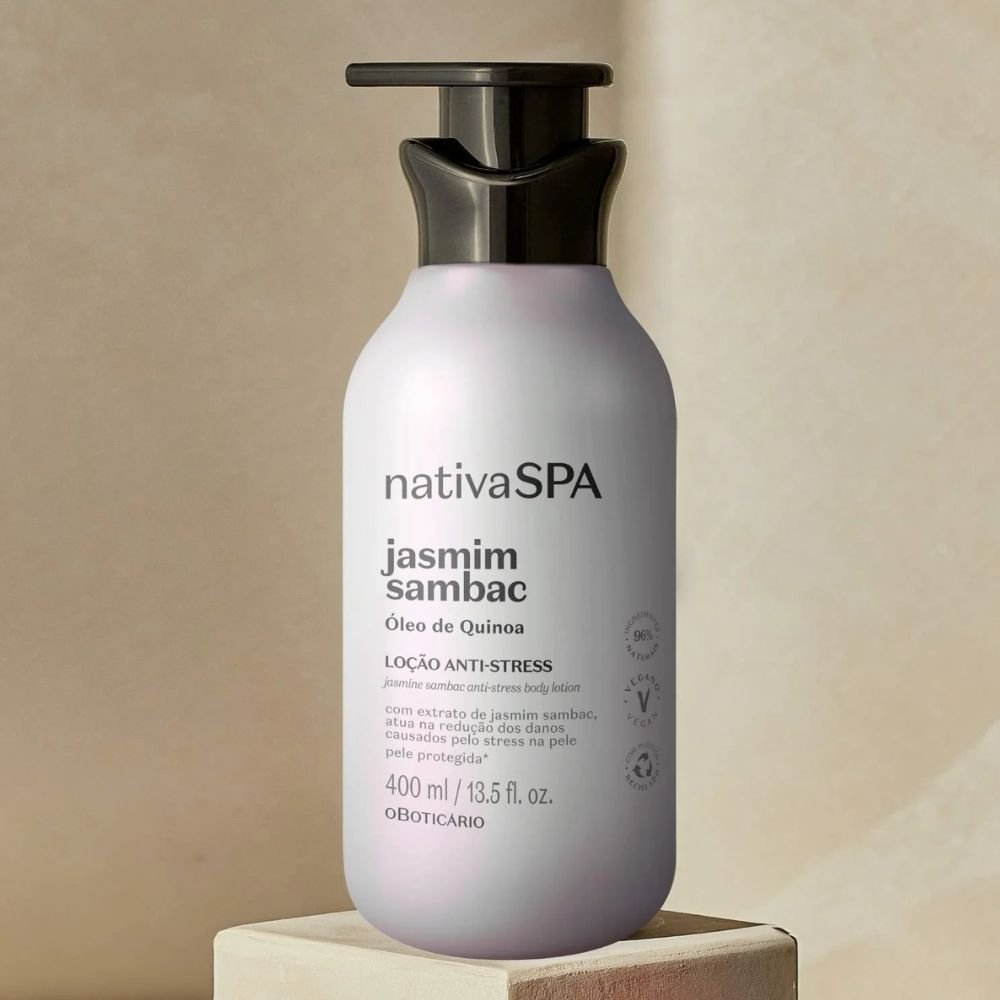 Nativa Spa Jasmine Sambac – Lozione corpo idratante Gelsomino 400ml - o Boticário | Paradea