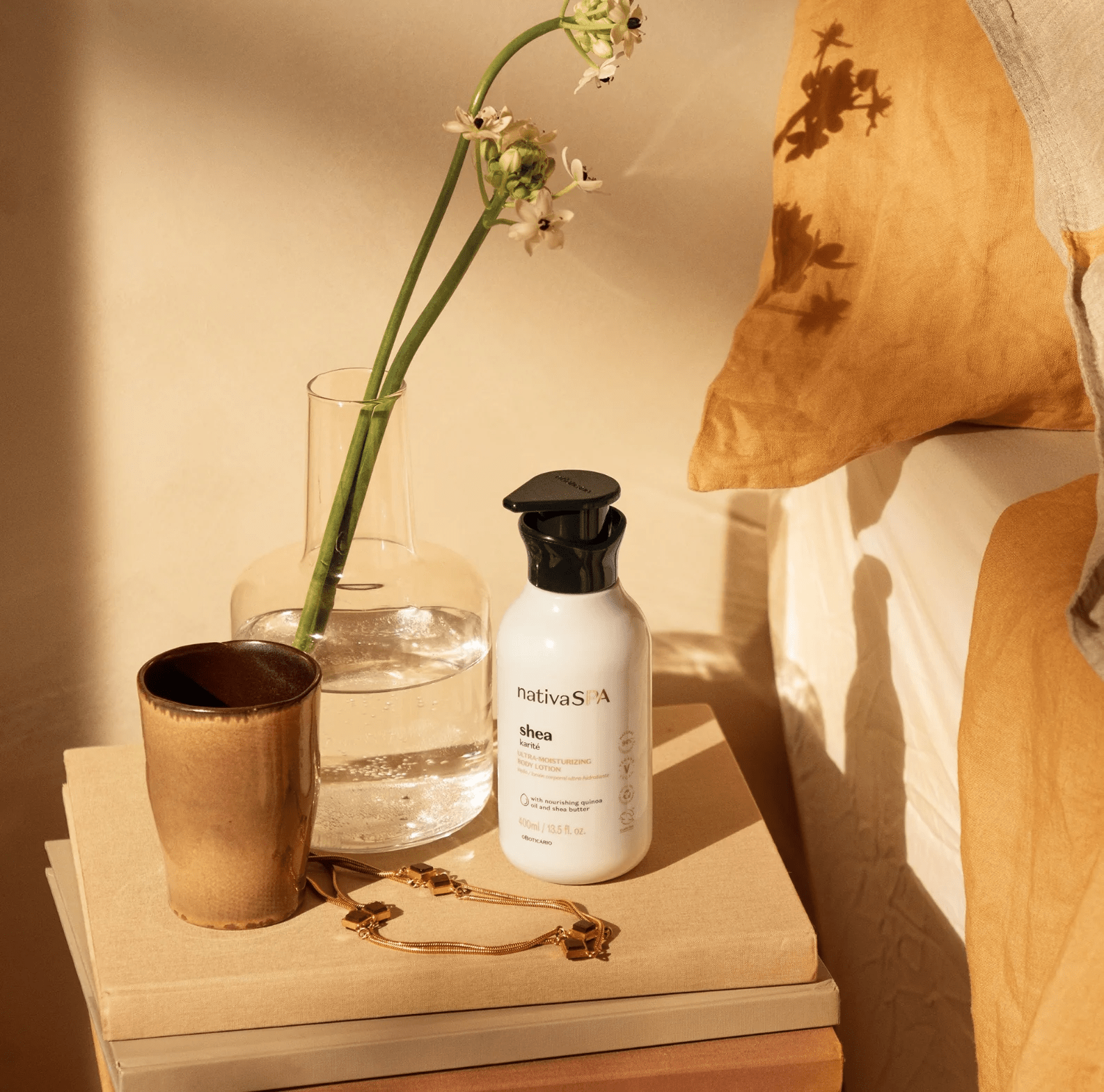 Nativa Spa Loção Corporal Ultra - Hidratante Karité - Lozione corpo ultra idratante Karité 400ml - o Boticário | Paradea
