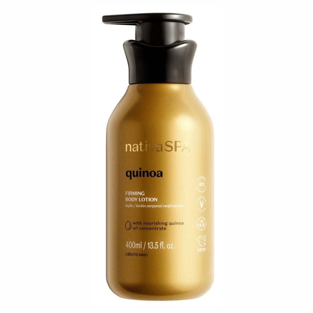 NATIVA SPA Loção Firmadora Corporal Quinoa - Lozione rassodante corpo Quinoa 400ml - o Boticário | Paradea