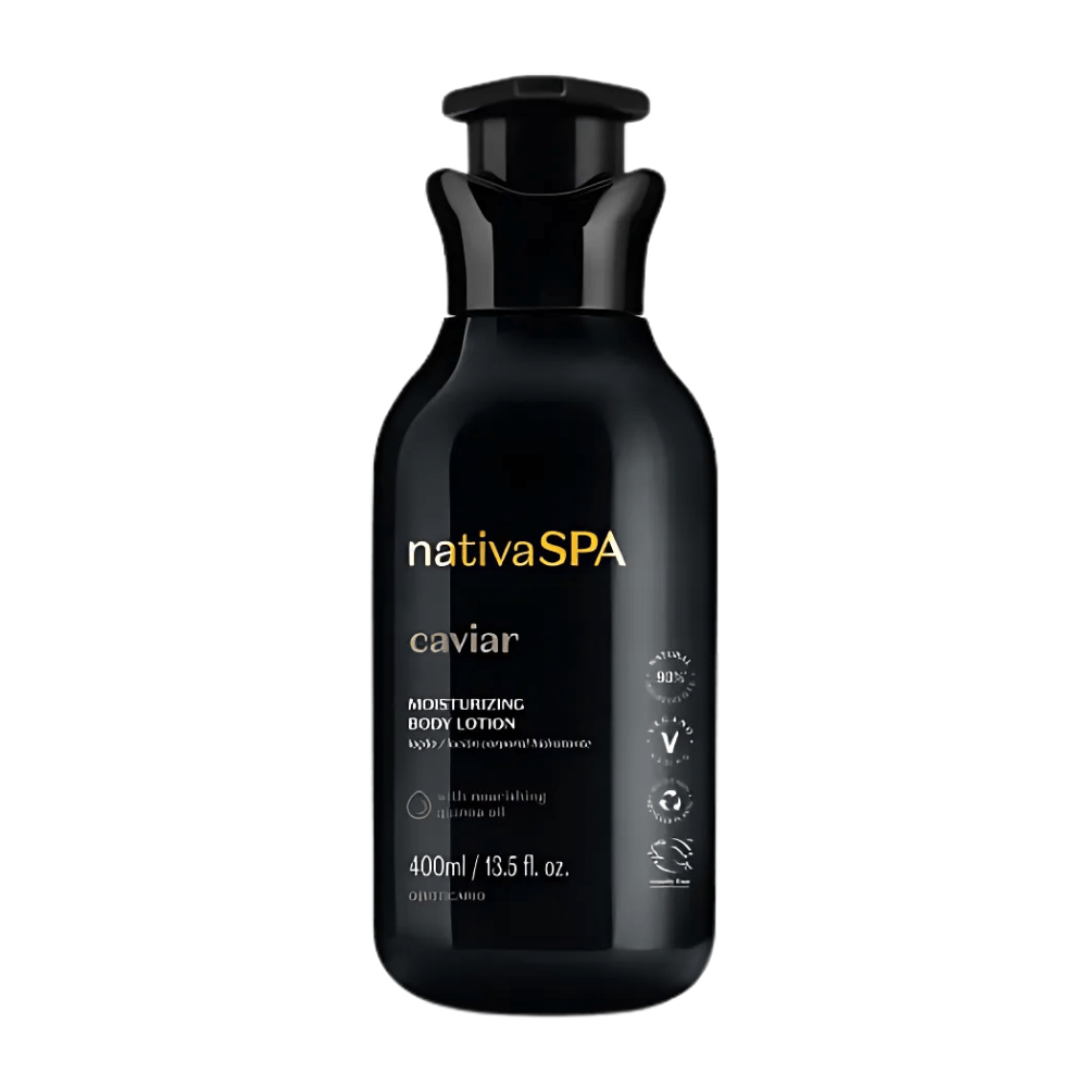 Nativa Spa Loção Hidratante Caviar - Lozione idratante corpo Caviar 400ml - o Boticário | Paradea