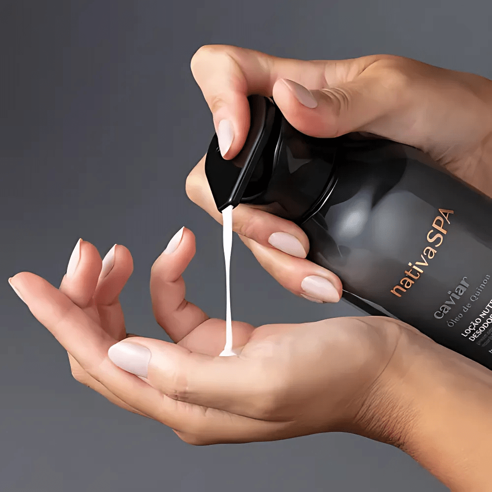 Nativa Spa Loção Hidratante Caviar - Lozione idratante corpo Caviar 400ml - o Boticário | Paradea