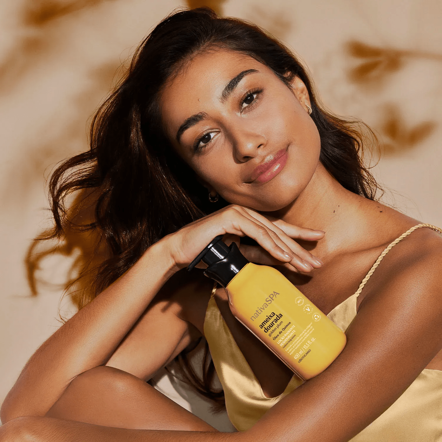 NATIVA SPA Loção Hidratante Corporal Ameixa Dourada - Lozione idratante corpo Prugna dorata 400ml - o Boticário | Paradea
