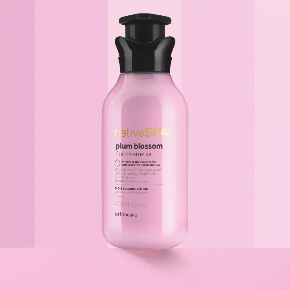 Nativa Spa Loção Hidratante Flor de Ameixa - Lozione idratante corpo Fior di Prugna 400ml - o Boticário | Paradea