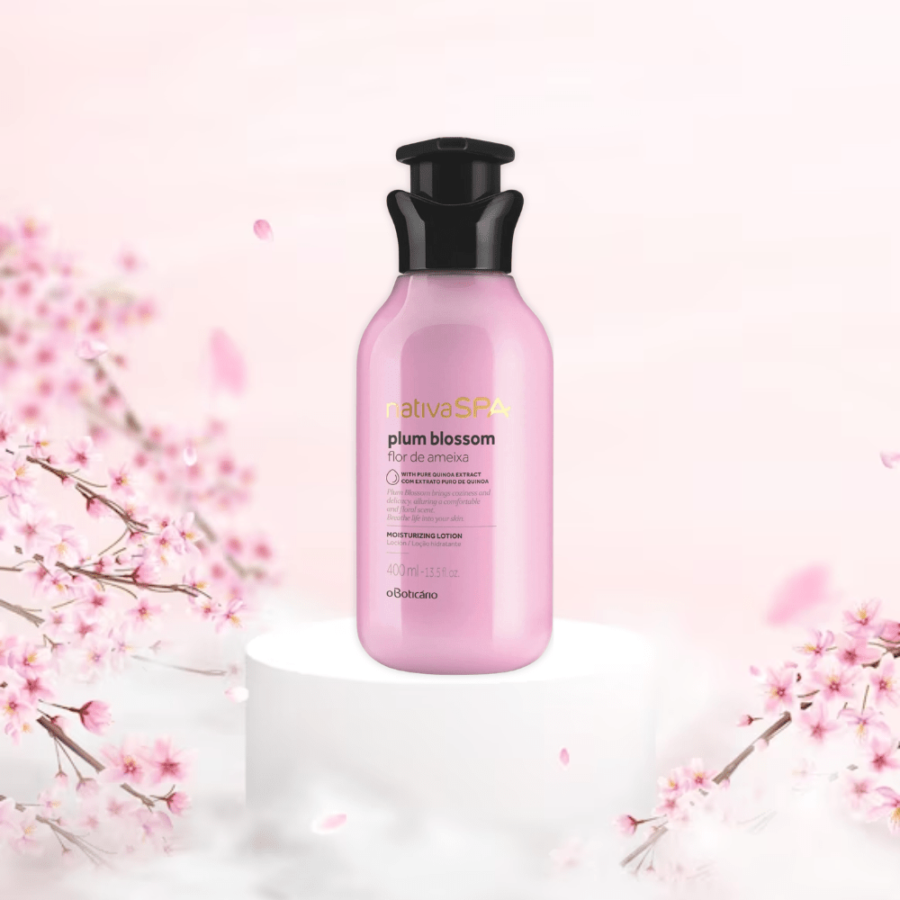 Nativa Spa Loção Hidratante Flor de Ameixa - Lozione idratante corpo Fior di Prugna 400ml - o Boticário | Paradea
