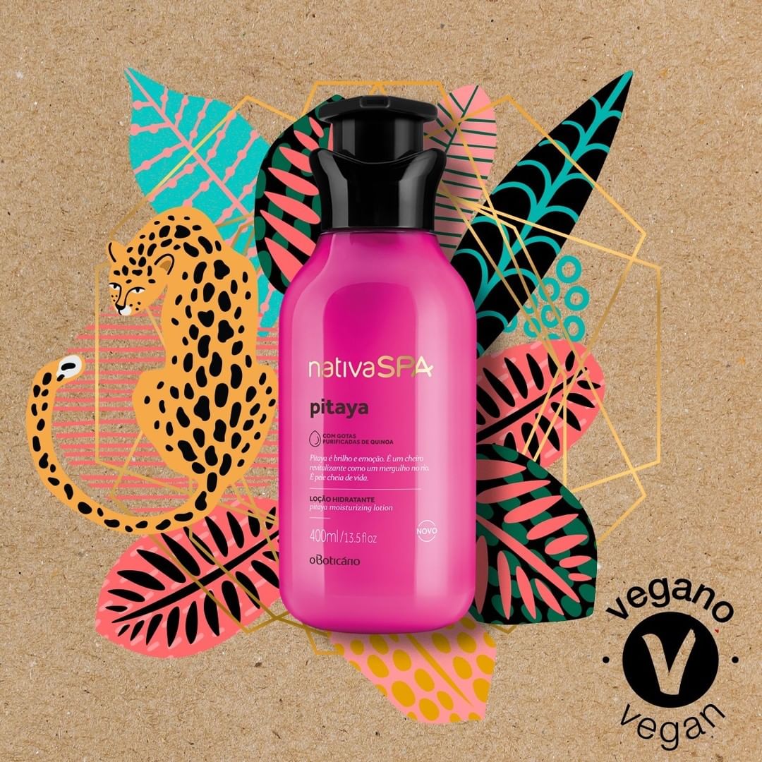 Nativa Spa Loção Hidratante Pitaya - Lozione idratante corpo Pitaya 400ml - o Boticário | Paradea