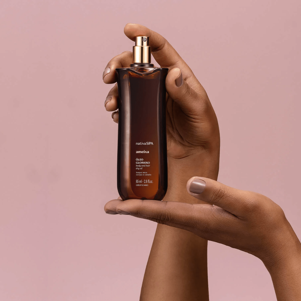 Nativa Spa Óleo Glorioso para Corpo e Cabelo Ameixa - Olio Glorioso corpo e capelli Prugna 85ml - o Boticário | Paradea
