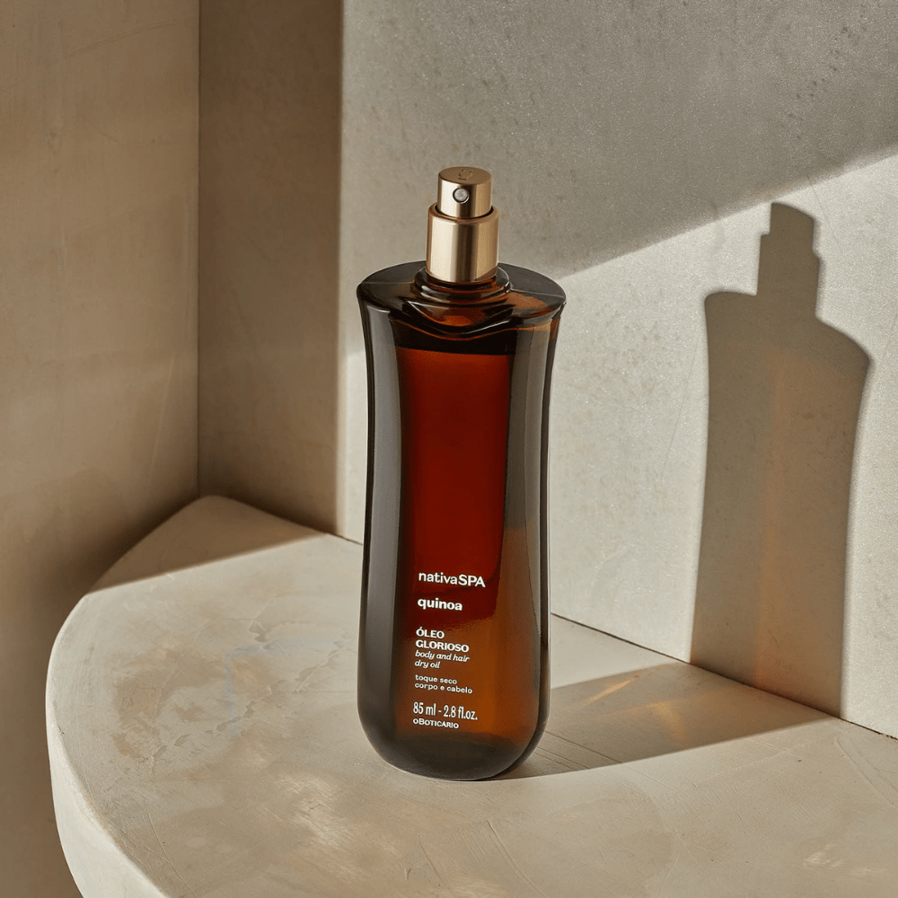 Nativa Spa Óleo Glorioso para Corpo e Cabelo Quinoa - Olio Glorioso corpo e capelli Quinoa 85ml - o Boticário | Paradea