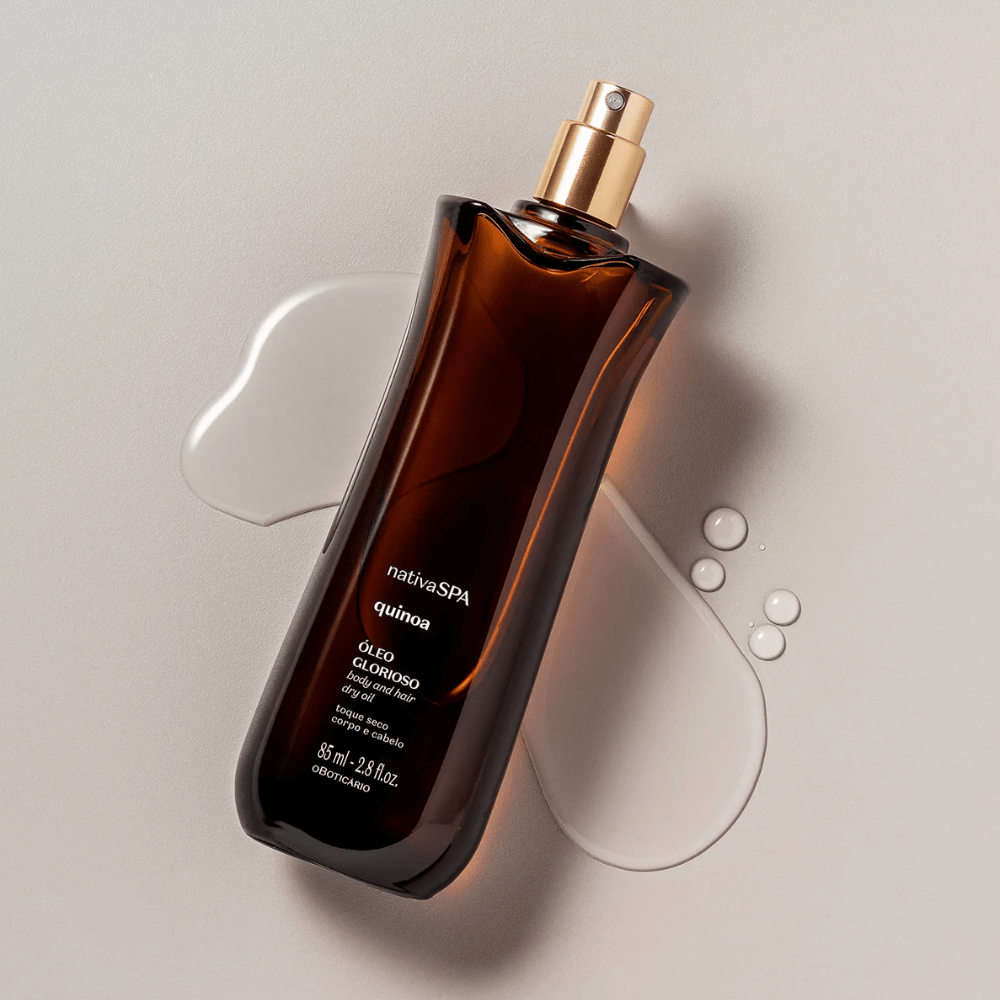 Nativa Spa Óleo Glorioso para Corpo e Cabelo Quinoa - Olio Glorioso corpo e capelli Quinoa 85ml - o Boticário | Paradea