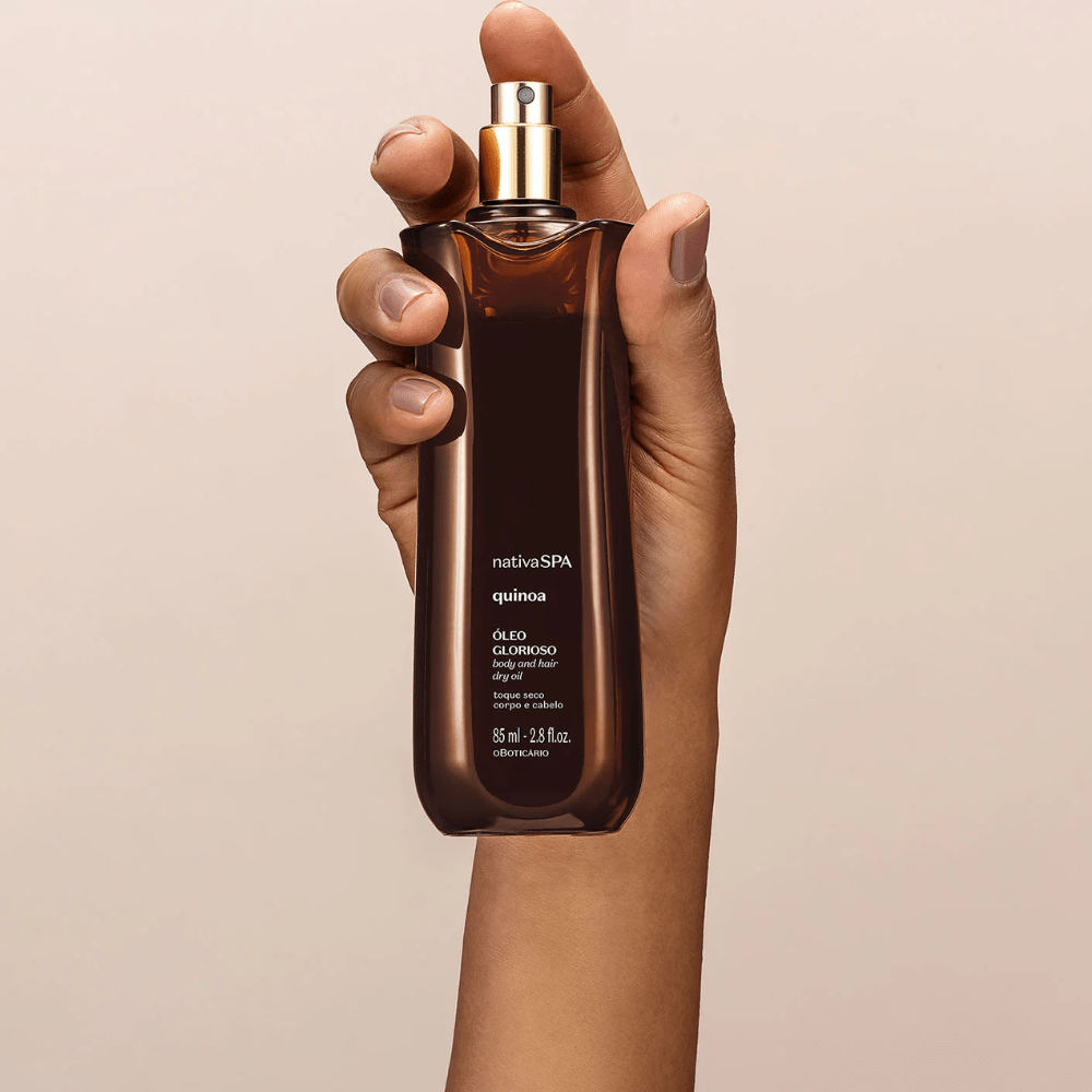 Nativa Spa Óleo Glorioso para Corpo e Cabelo Quinoa - Olio Glorioso corpo e capelli Quinoa 85ml - o Boticário | Paradea