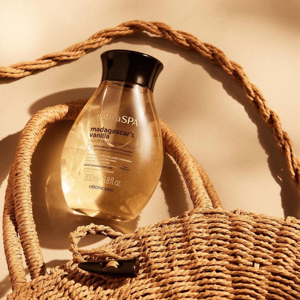 Nativa Spa Óleo Hidratante Baunilha de Madagascar - Olio corpo idratante Vaniglia del Madagascar 200ml - o Boticário | Paradea