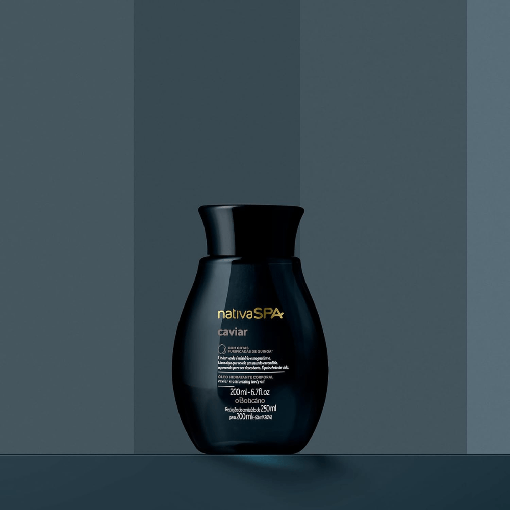 Nativa Spa Óleo Hidratante Caviar - Olio idratante corpo 200ml - o Boticário | Paradea