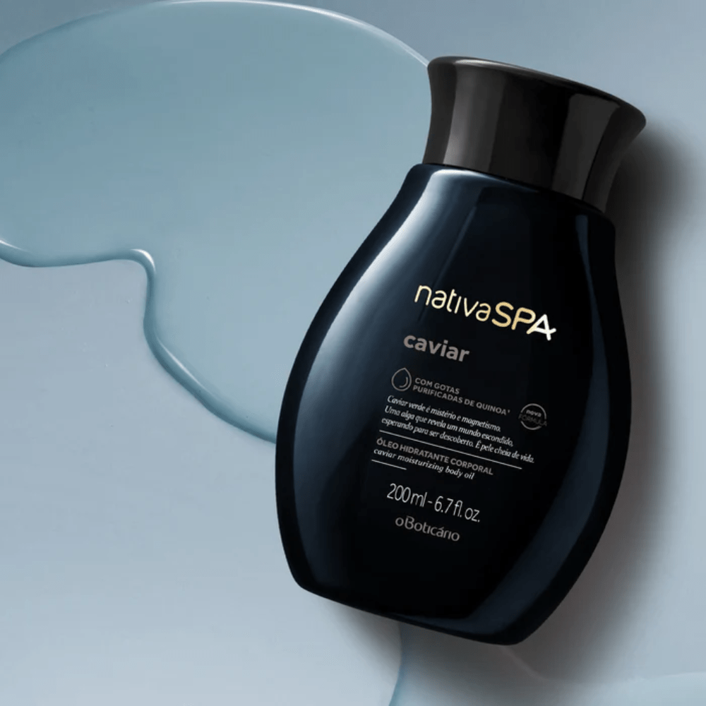 Nativa Spa Óleo Hidratante Caviar - Olio idratante corpo 200ml - o Boticário | Paradea