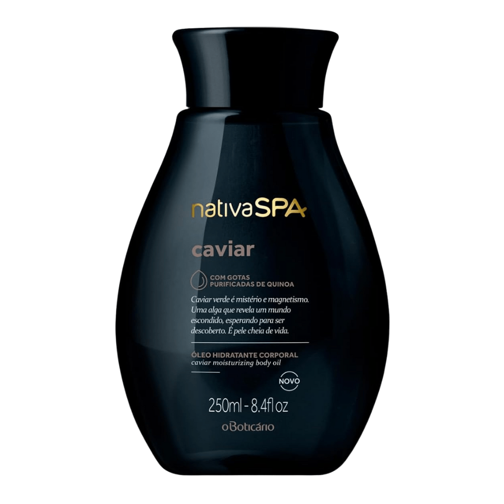 Nativa Spa Óleo Hidratante Caviar - Olio idratante corpo 200ml - o Boticário | Paradea