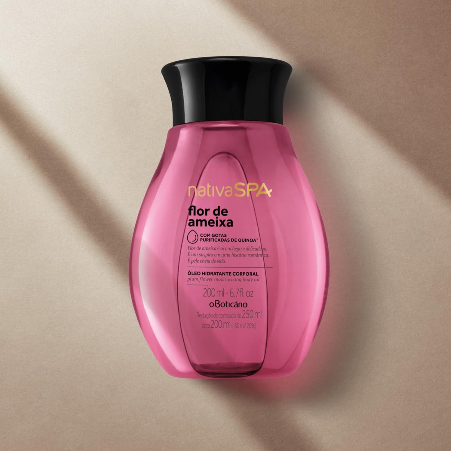 Nativa Spa Óleo Hidratante Corporal Flor de Ameixa - Olio idratante corpo Fior di Prugna 200ml - o Boticário | Paradea