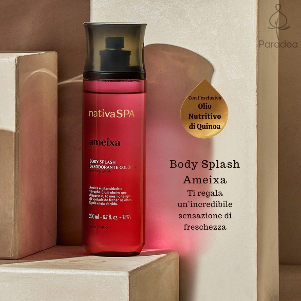 Nativa Spa Set regalo Ameixa - Lozione idratante corpo & Body Splash Prugna - o Boticário | Paradea