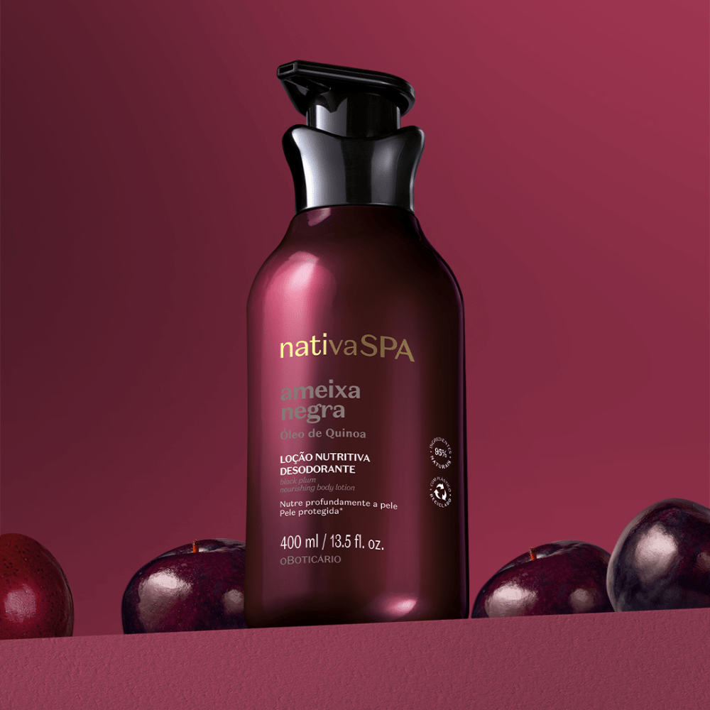 Nativa Spa Set Regalo Ameixa Negra – Lozione + Olio idratante corpo - o Boticário | Paradea